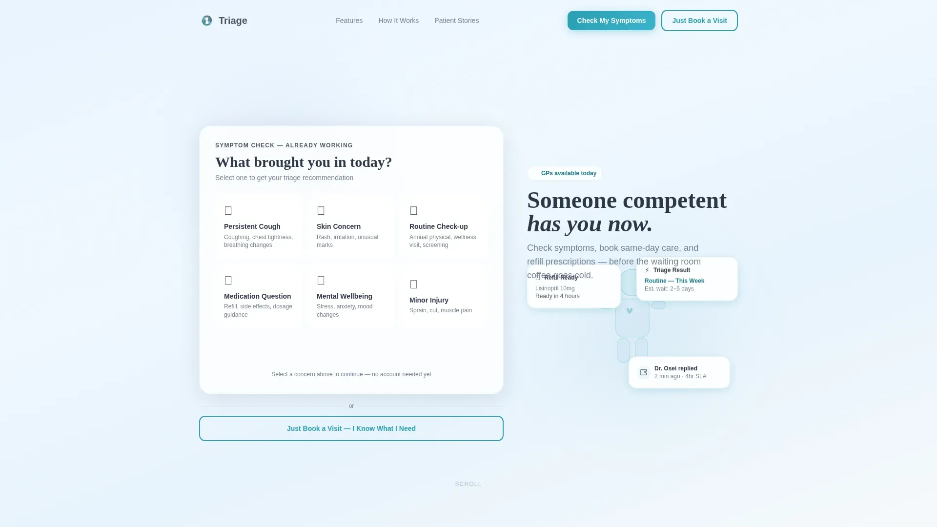 General Practitioner Comparison Website Template