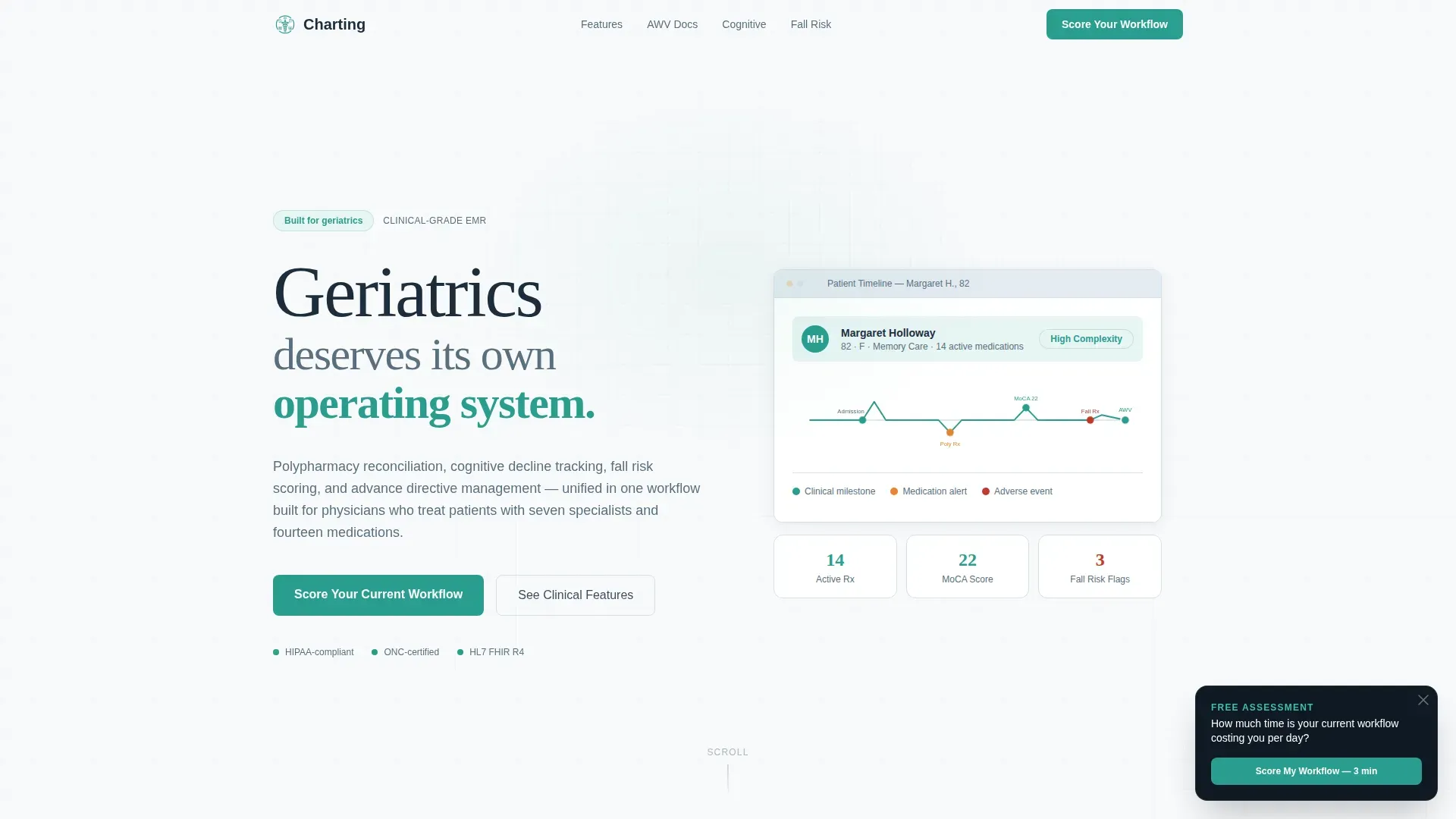 Conversion EMR Landing page Template