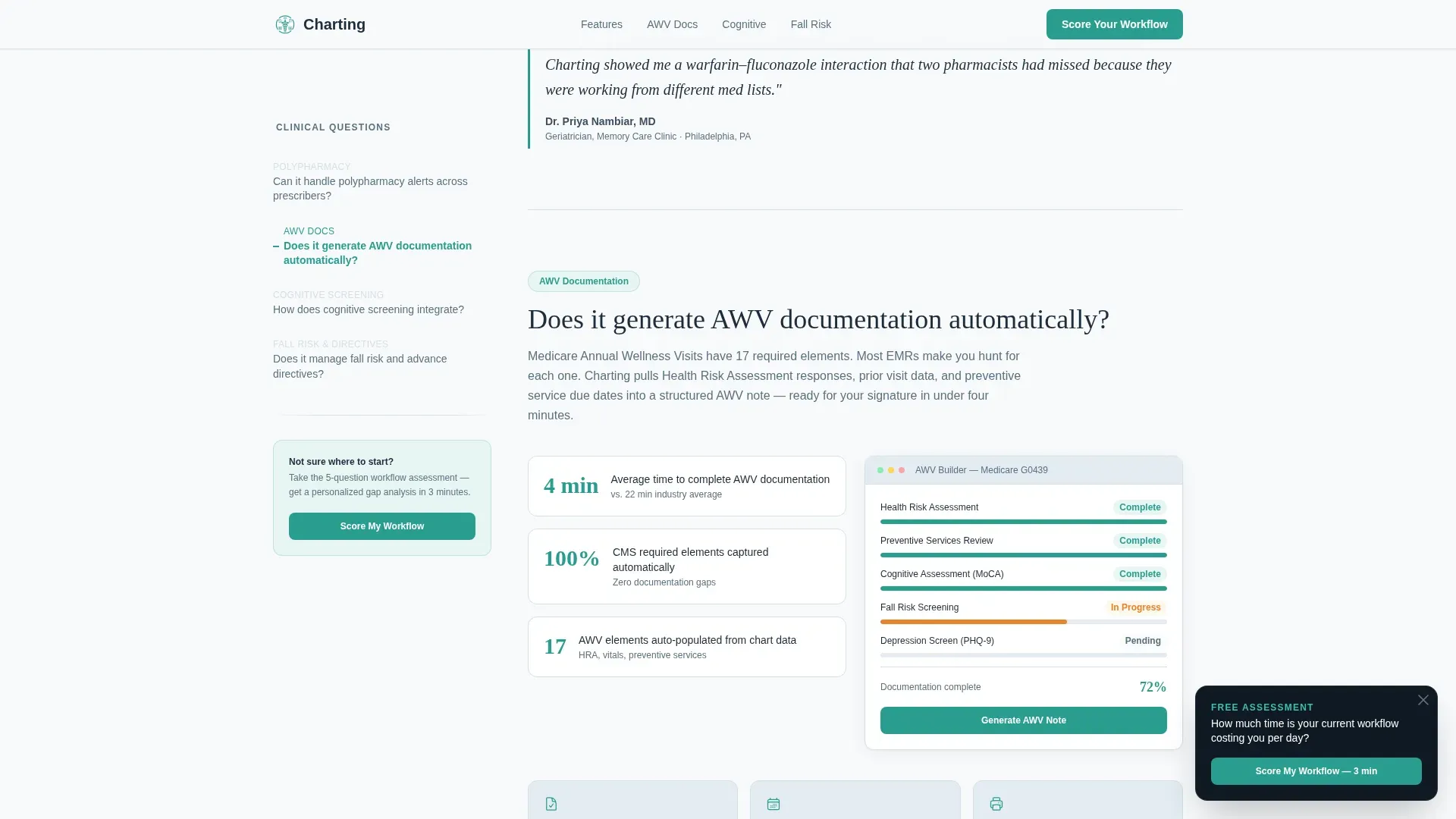 Conversion EMR Landing page Template
