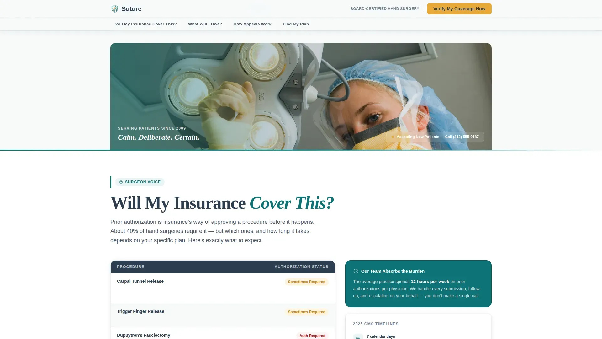 Insurance Services Landing Page Template