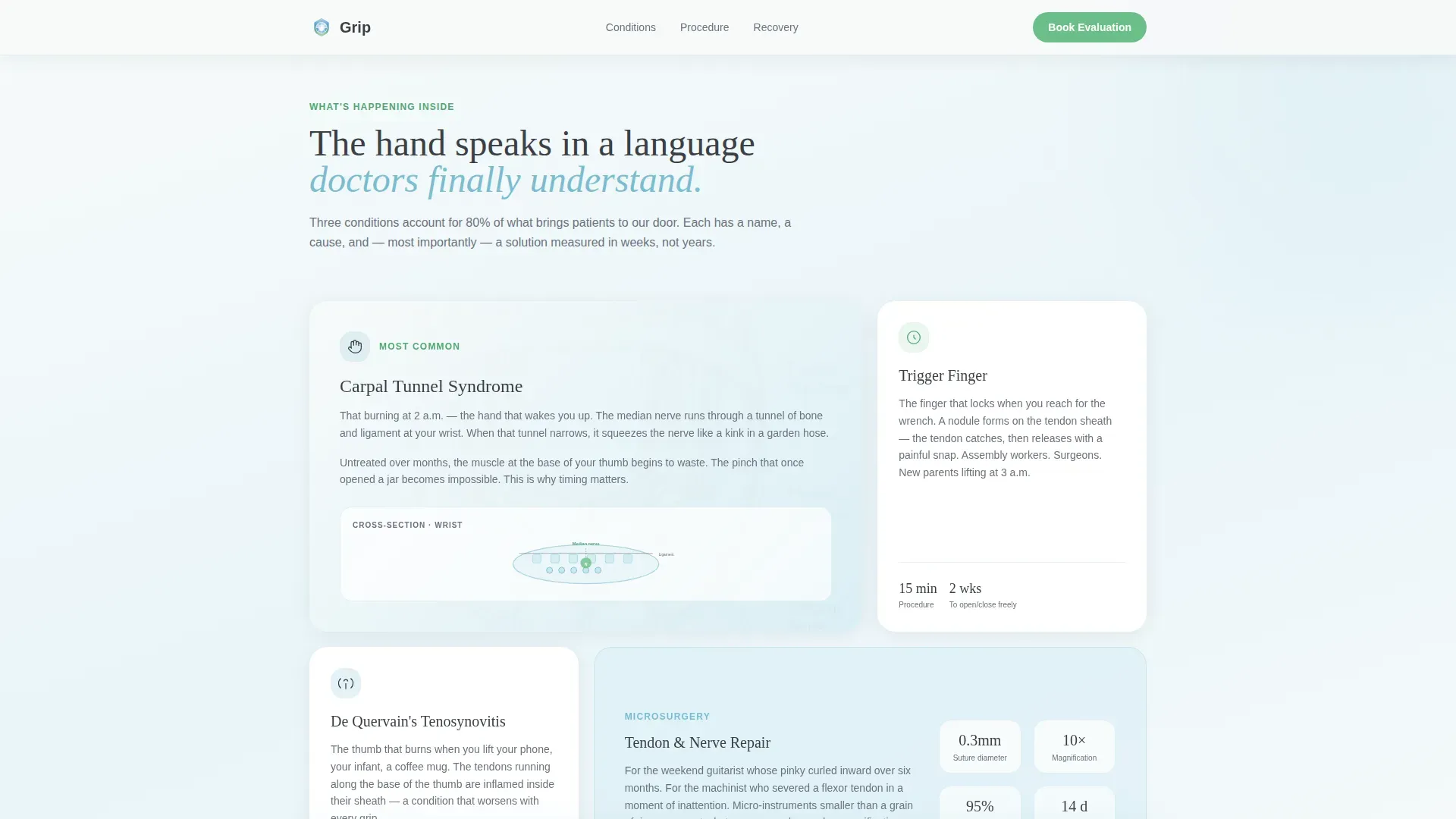 New Patient Landing Page Template