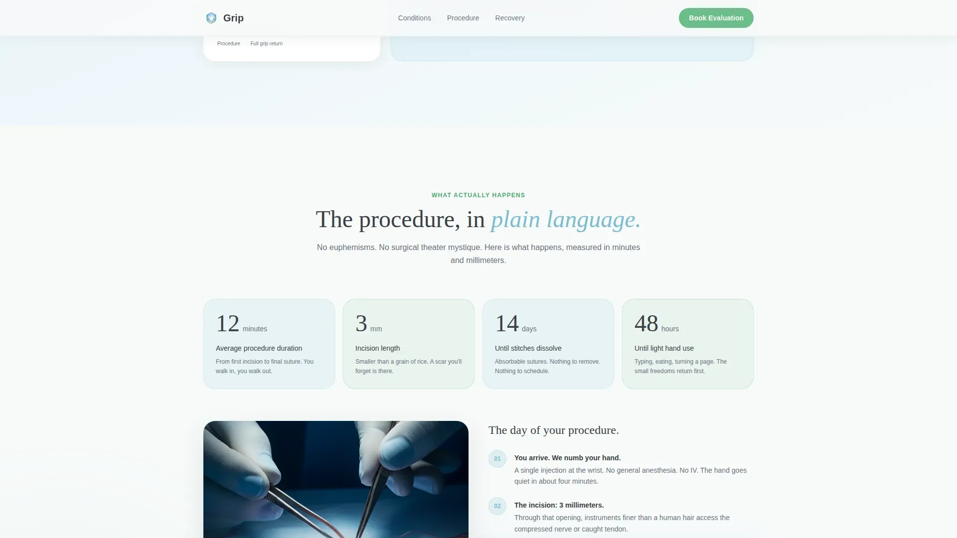 New Patient Landing Page Template
