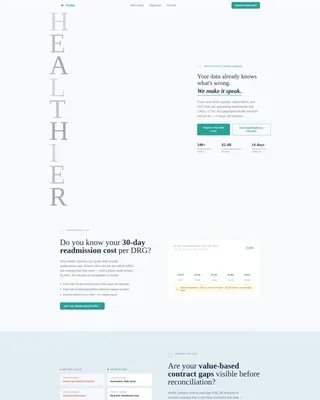 Advanced Telemedicine & Health Tech Professional Website Template