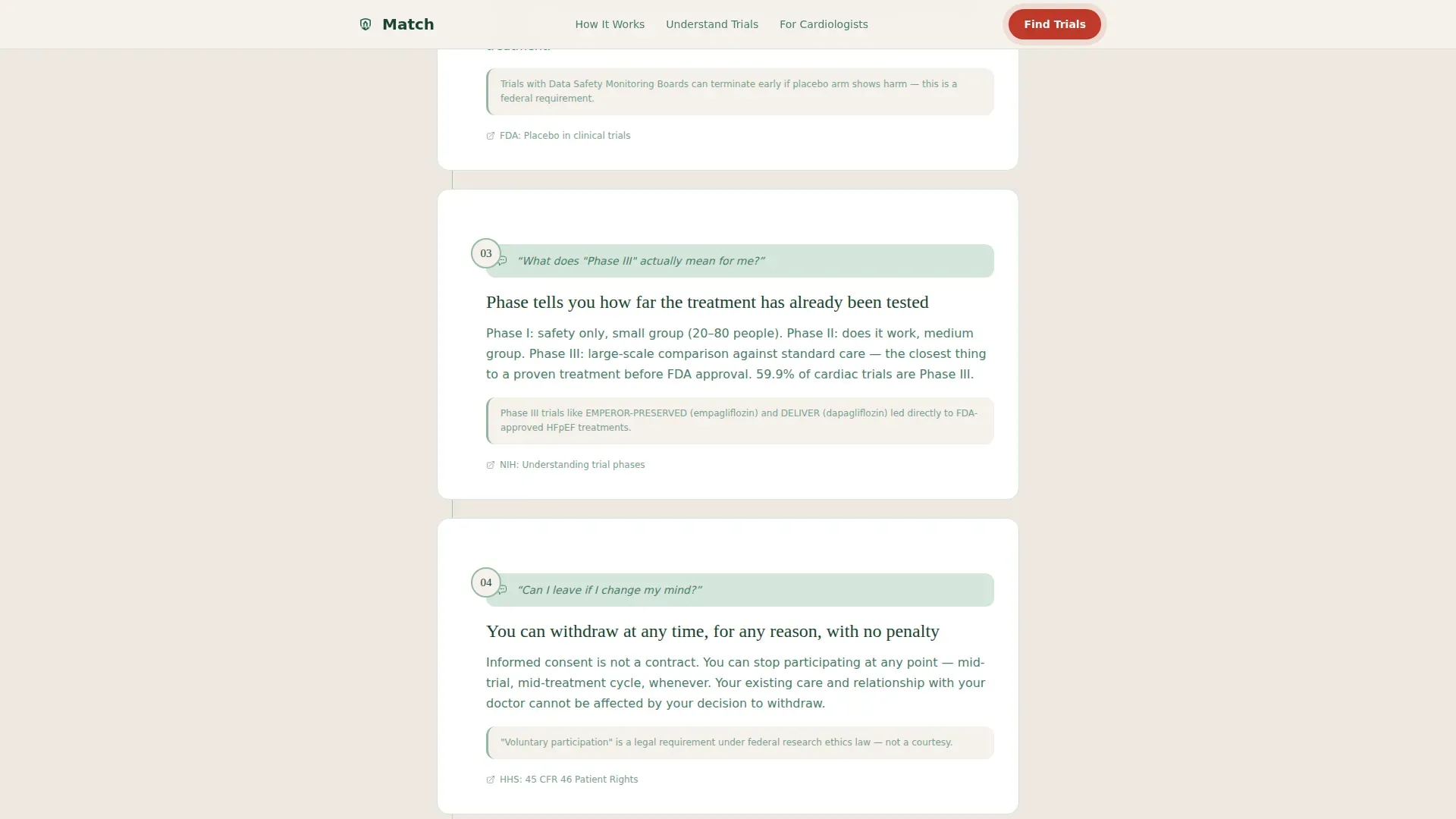 Clinical Trials Landing Page Template