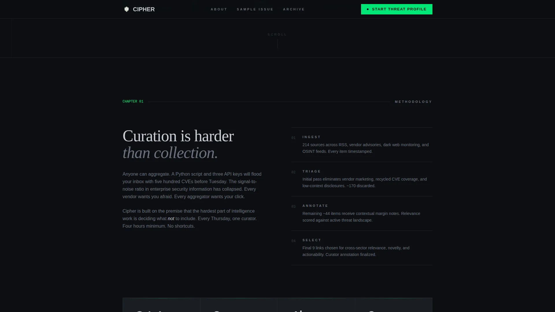 Cybersecurity Newsletter Blog Website Template