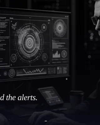 Cybersecurity Newsletter Specialist Blog Website Template