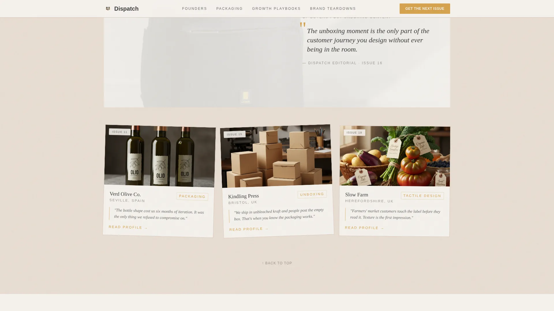 DTC Brand Newsletter Landing Page Template