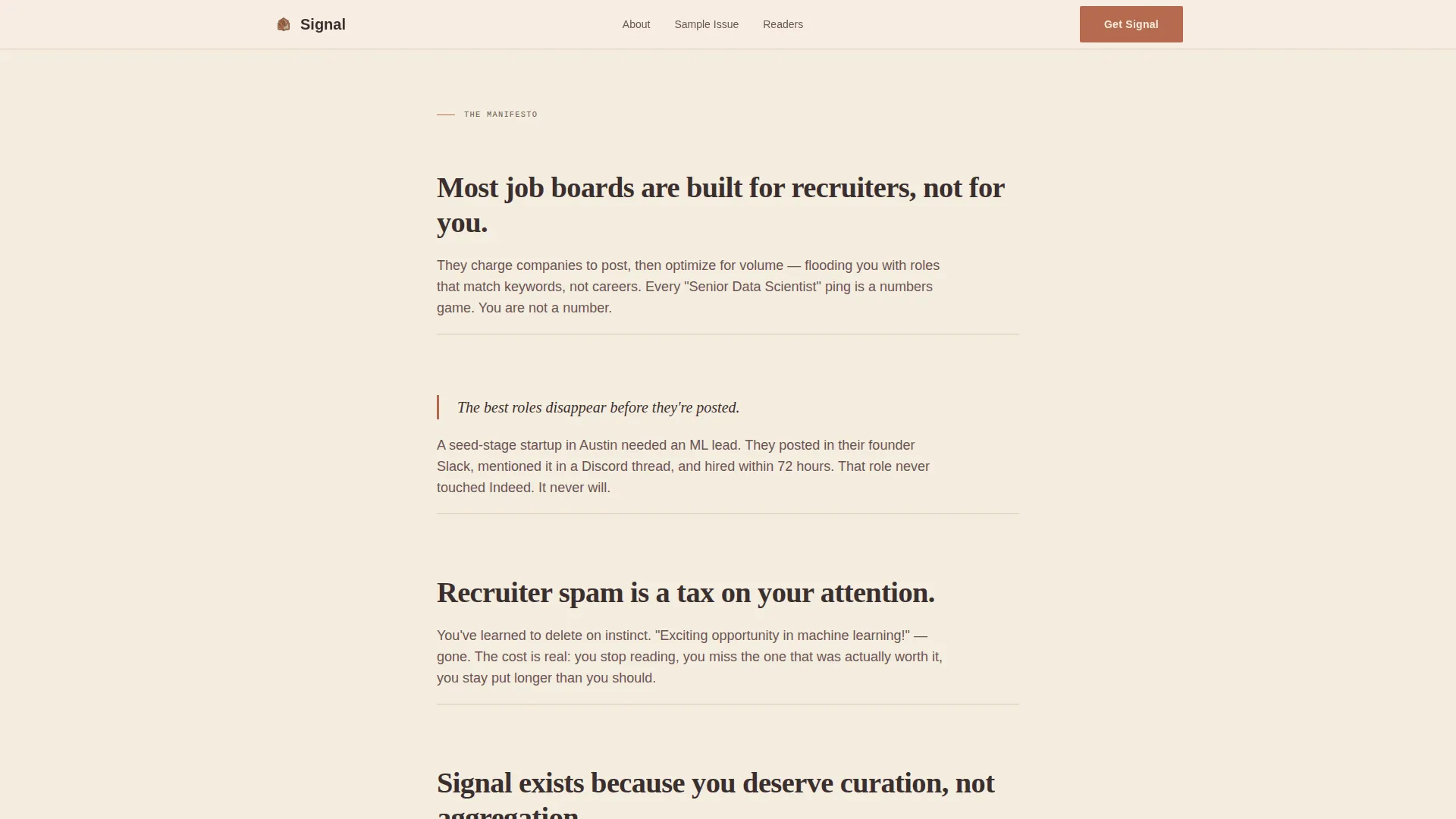Data Science Newsletter Careers Website Template