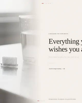 Dental Blog & Media Booking Website Template