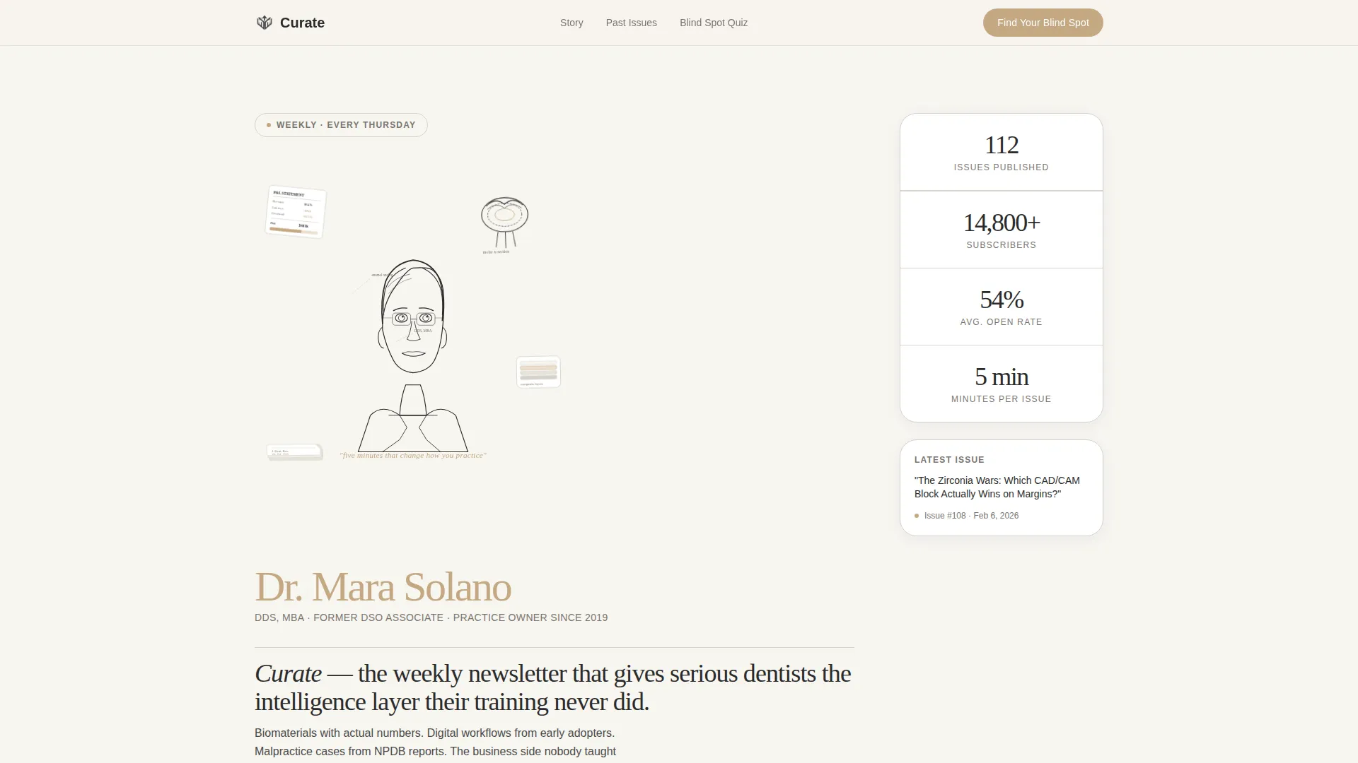 Dental Blog & Media Blog Website Template