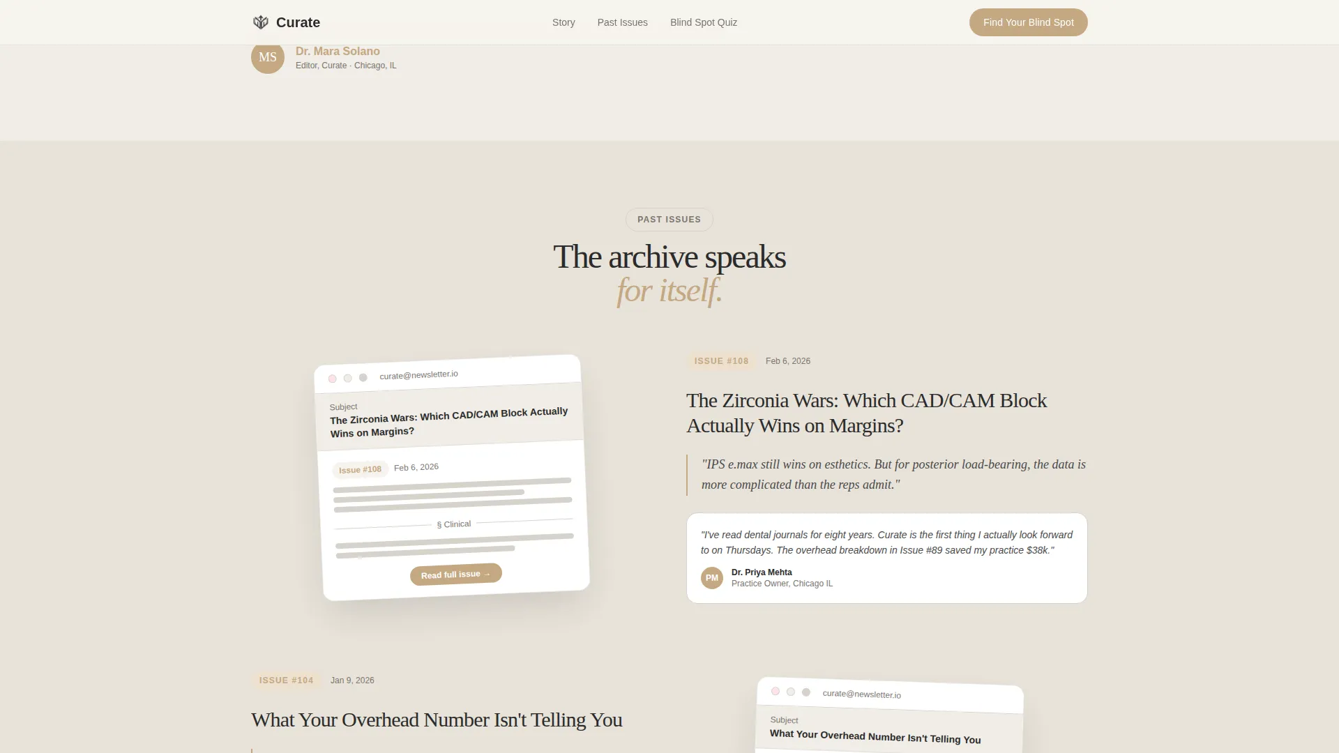Dental Blog & Media Blog Website Template