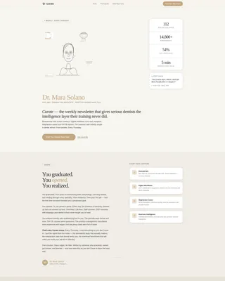 Dental Blog & Media Blog Website Template