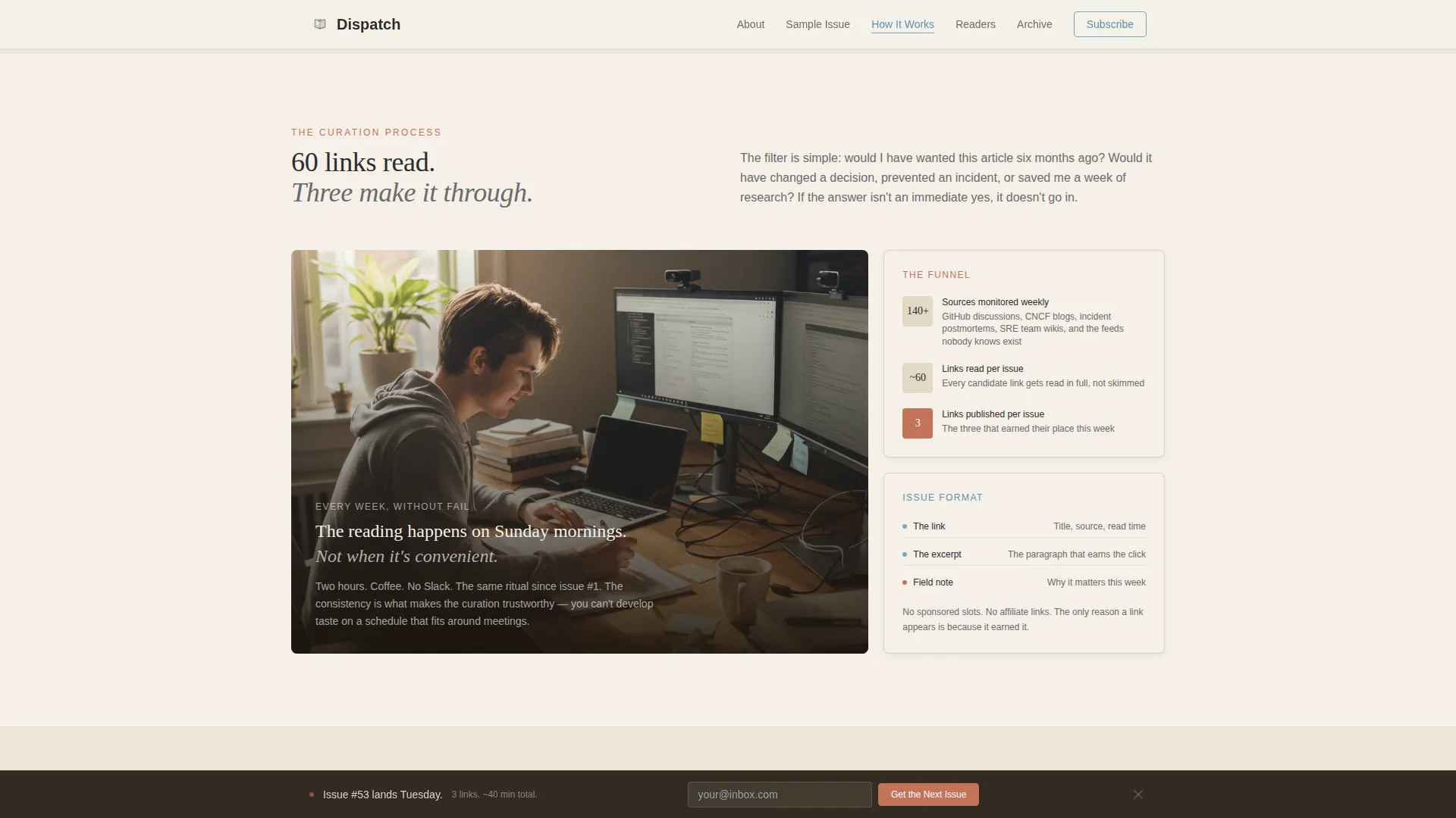 DevOps Newsletter Landing Page Template