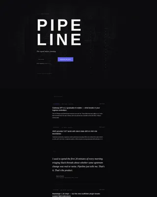 DevOps Newsletter Waitlist Landing Page Template