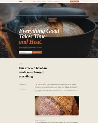 Hobby & Passion Content Blog & Content Website Template