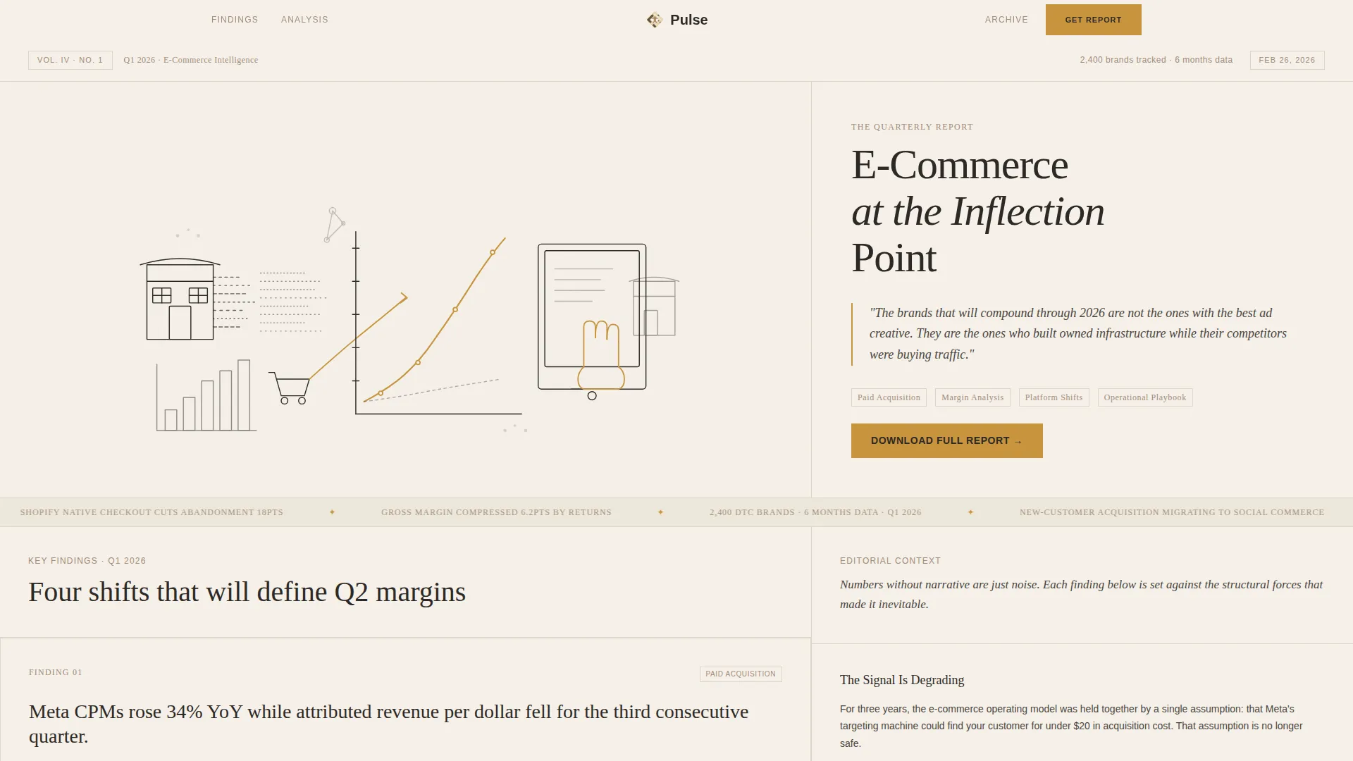 Authoritative eCommerce Landing Page Template