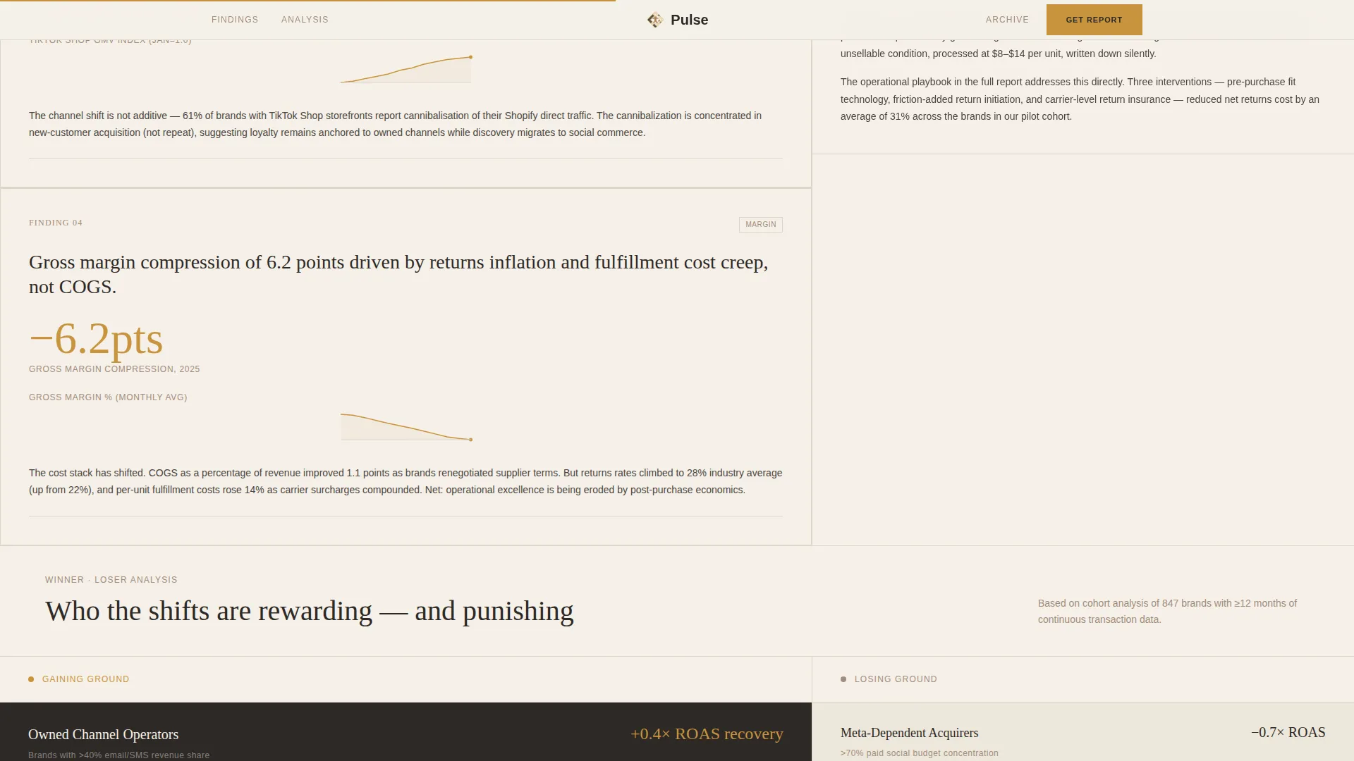 Authoritative eCommerce Landing Page Template