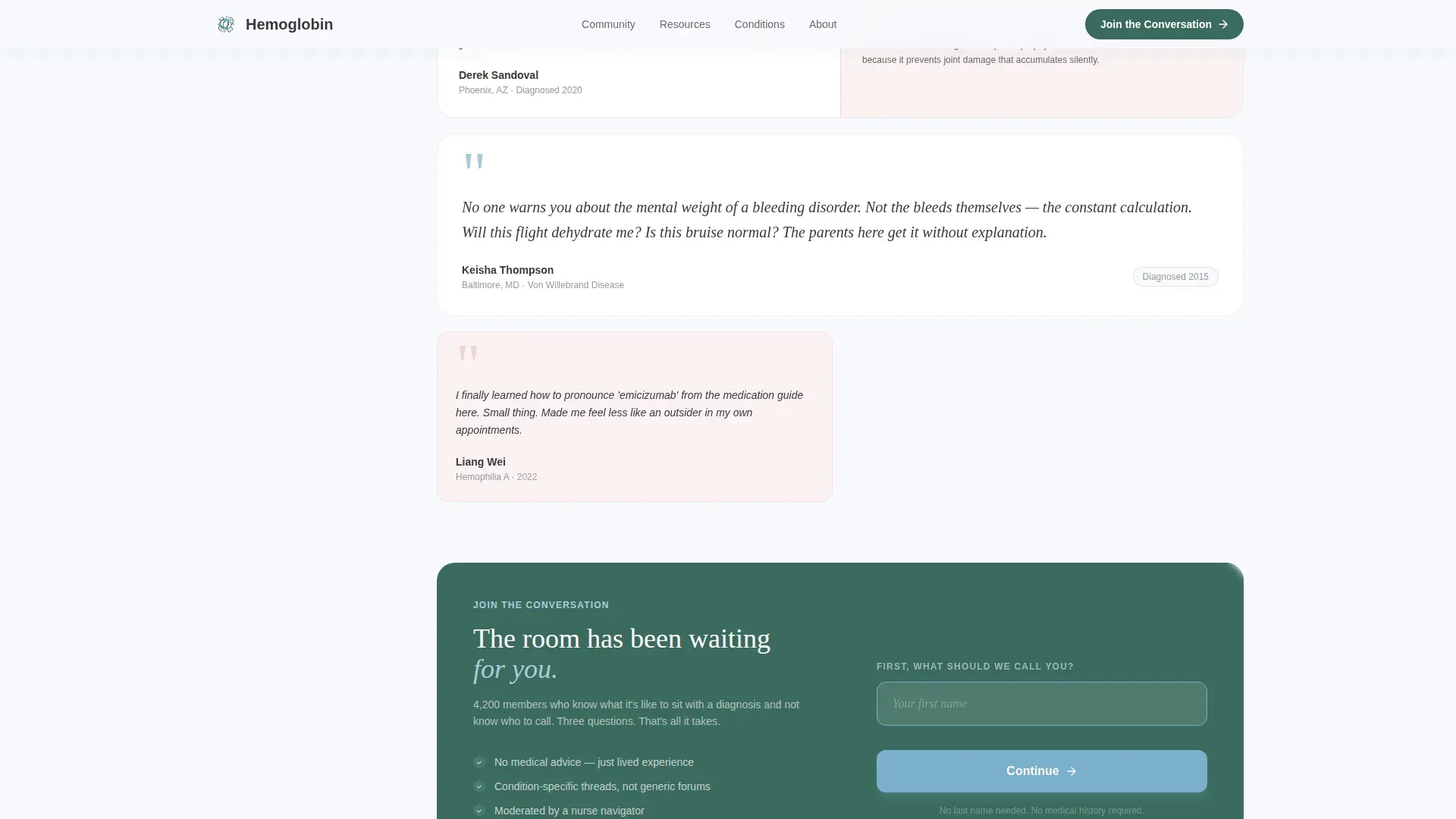 Vibrant Social Connection Landing Page Template