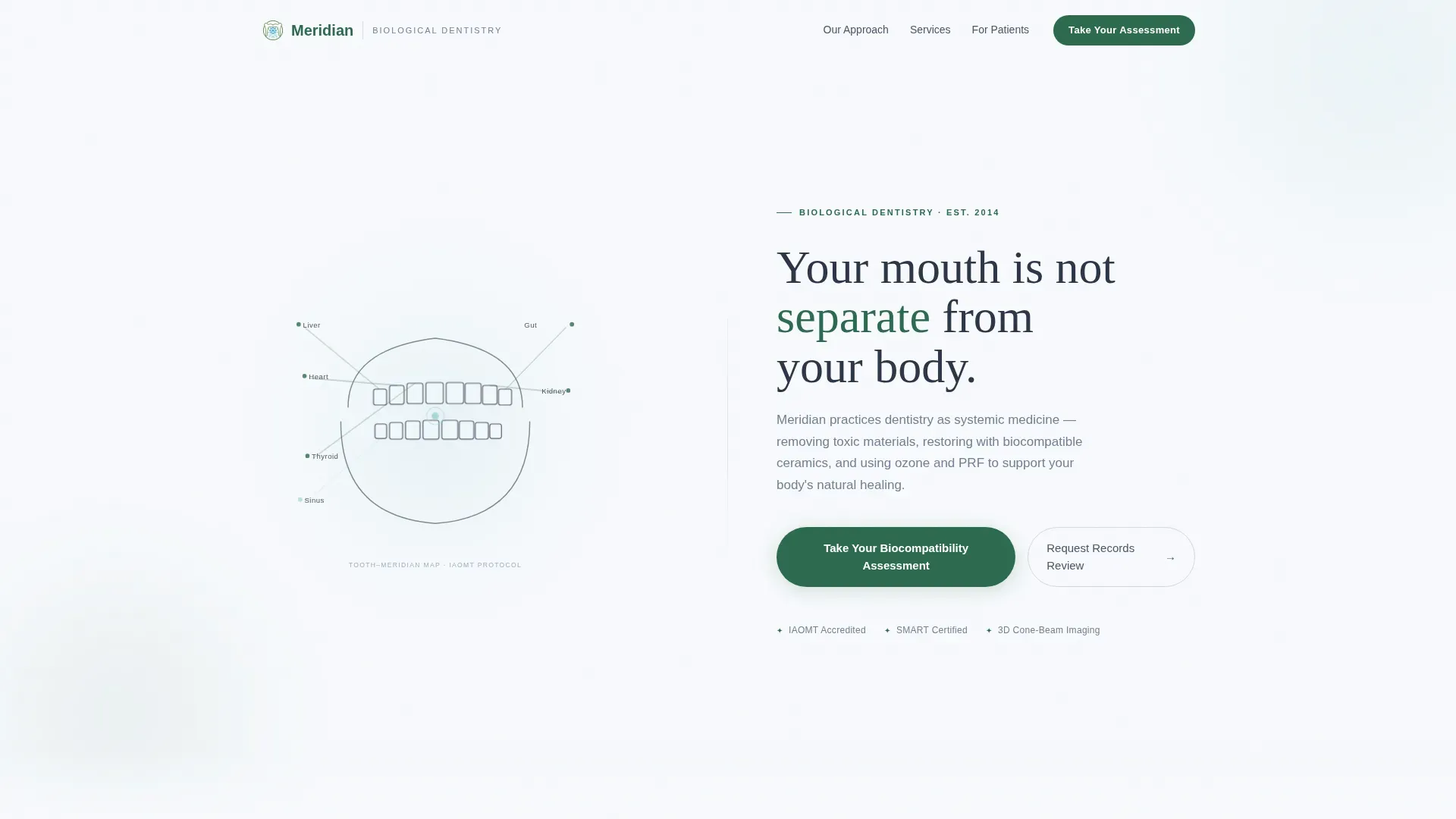 Local Dental Clinic Appointment Booking Website Template