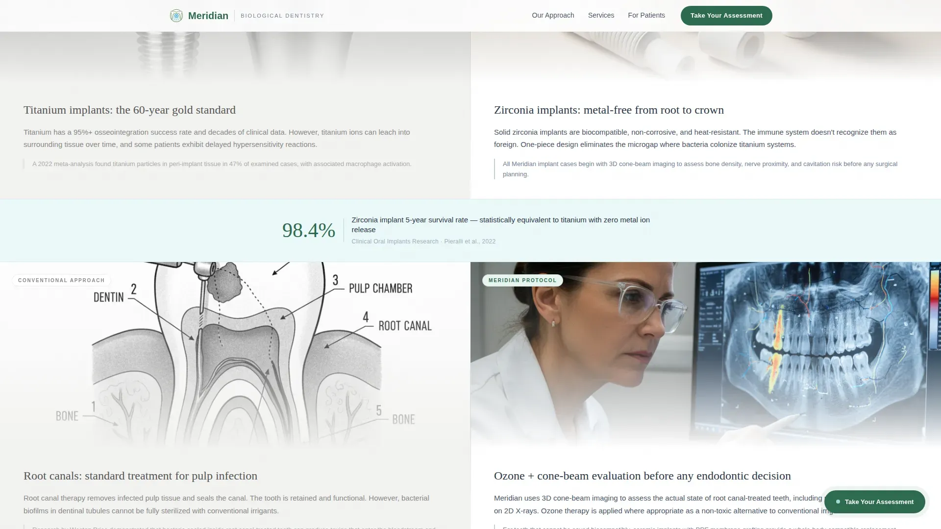 Local Dental Clinic Appointment Booking Website Template