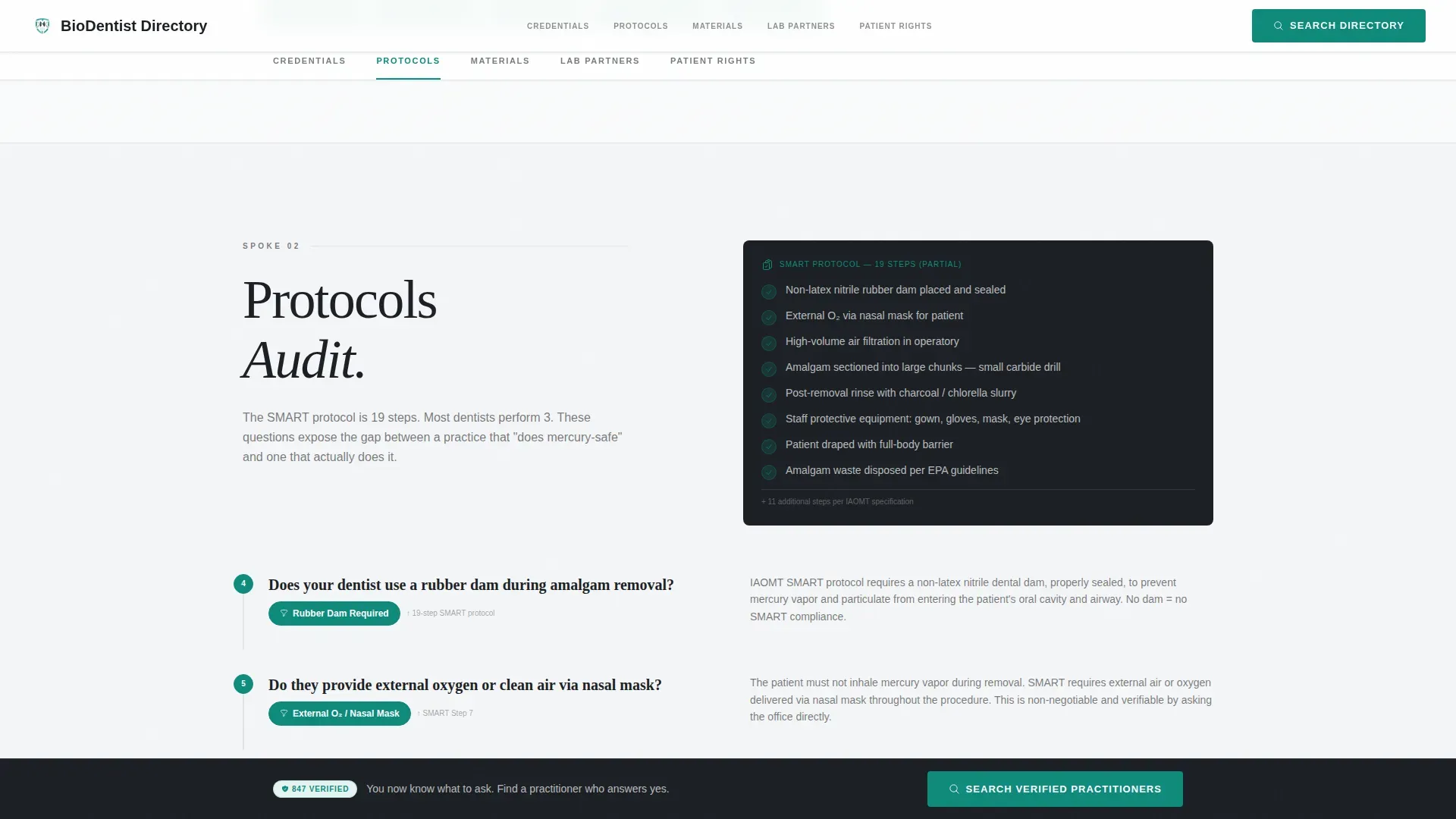 Dentist Directory Landing Page Template