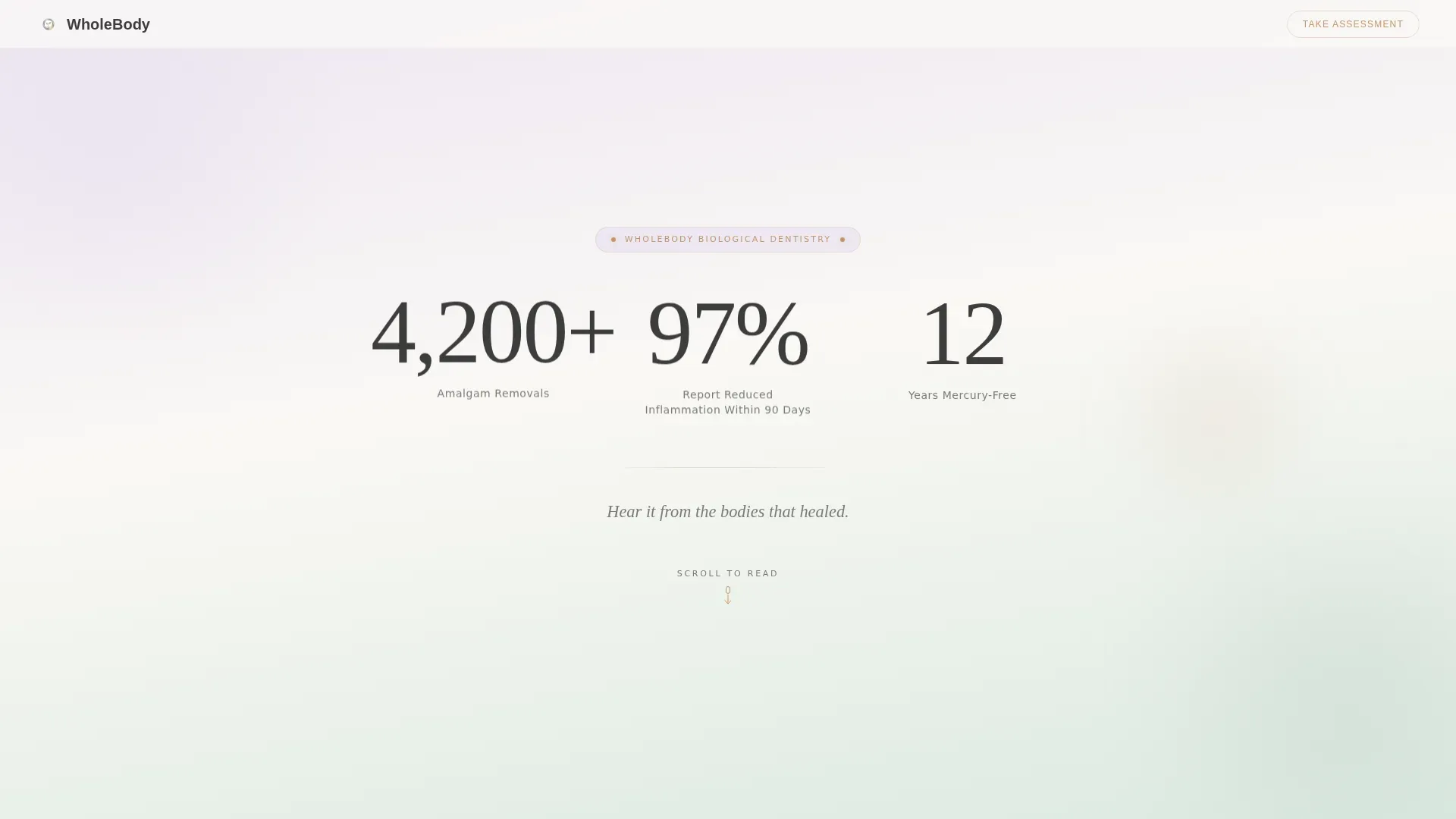 Holistic Dentist Reviews Website Template
