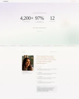 Holistic Dentist Reviews Website Template