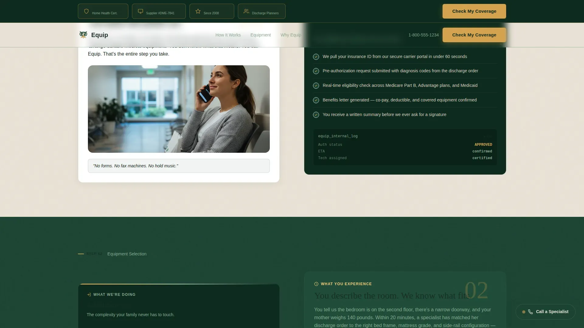 Medical Equipment & Supply Professional Website Template
