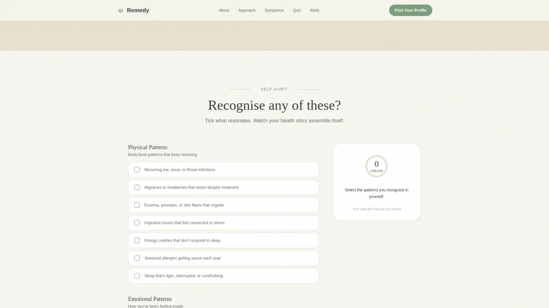 Ayurveda & Alternative Medicine Booking Website Template