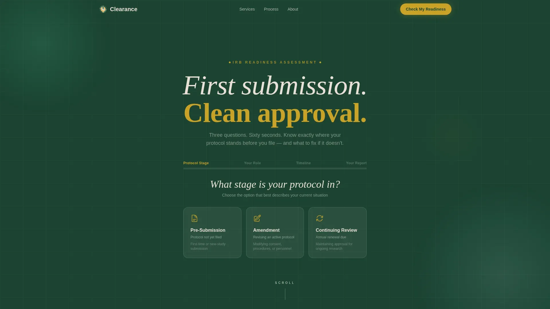 IRB Consultancy Landing Page Template