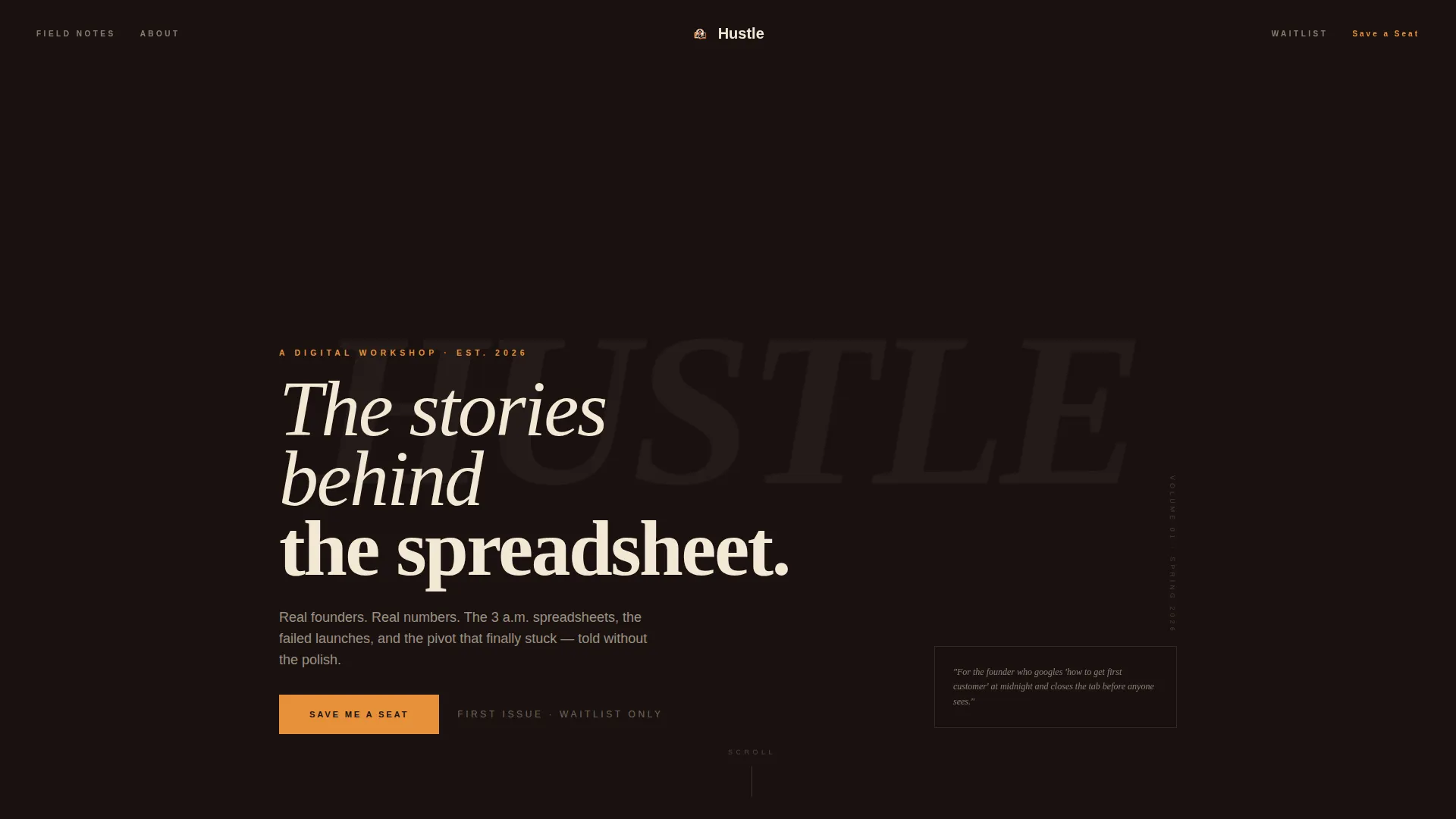Business & Finance Blog Pre-Launch & Coming Soon Website Template