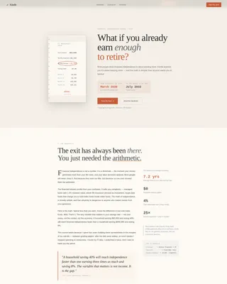 FIRE Course Waitlist Landing Page Template