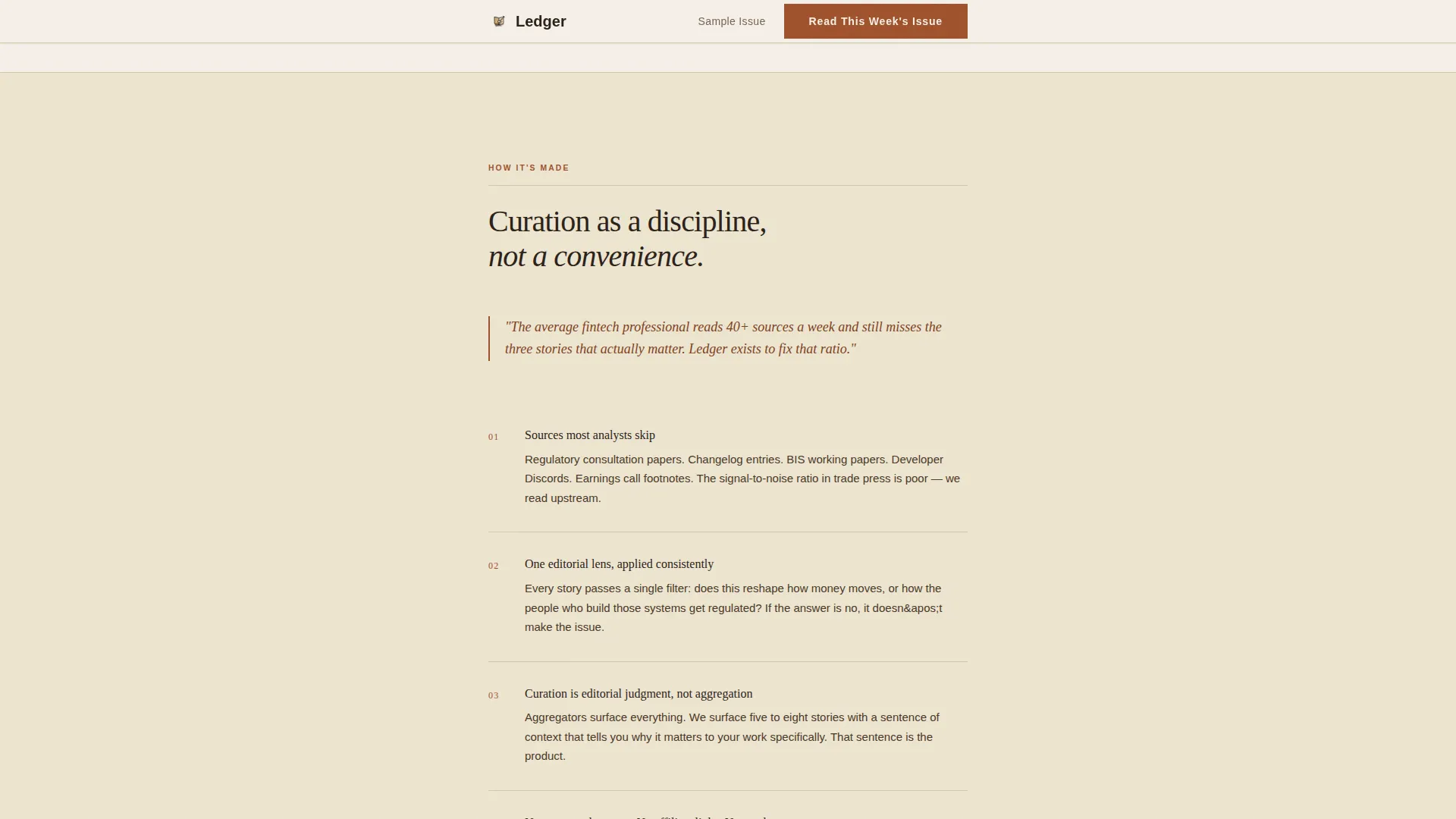 Heritage Fintech Newsletter Landing Page Template