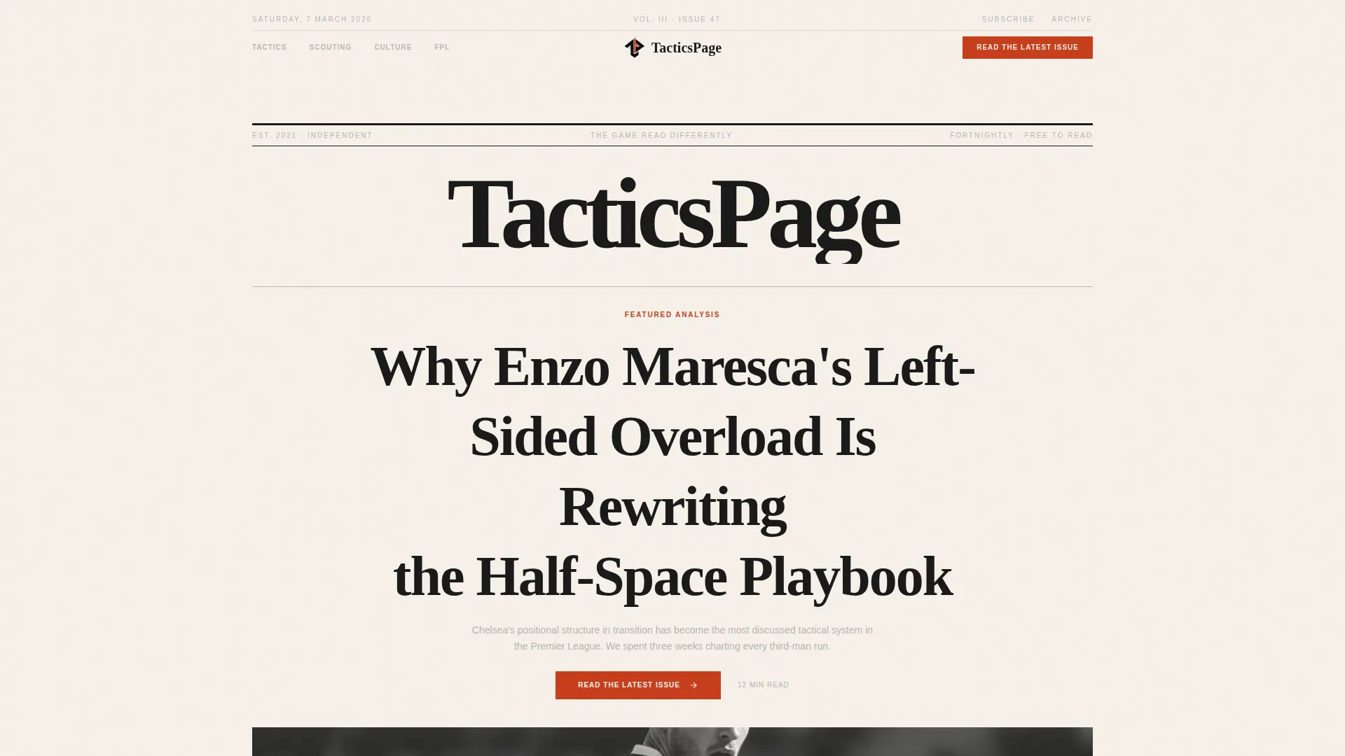 Local Sports Blog Blog & Content Website Template
