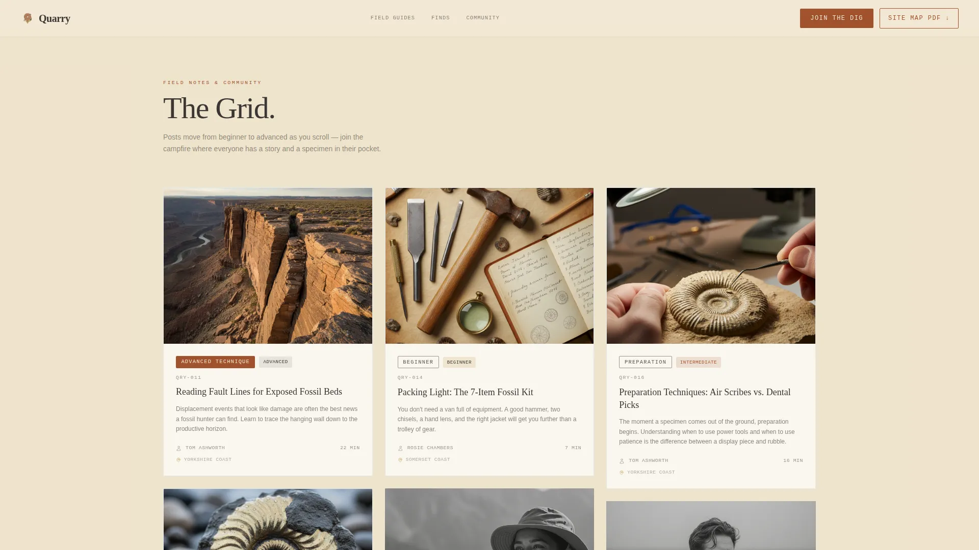 Hobby & Passion Content Blog & Content Website Template