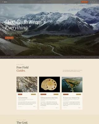 Hobby & Passion Content Blog & Content Website Template