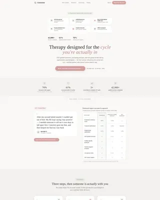 Infertility Care Booking Website Template