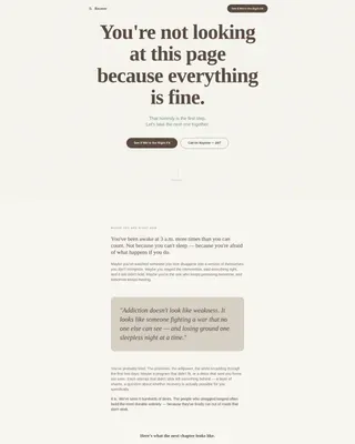 Rehabilitation & Therapy Professional Website Template