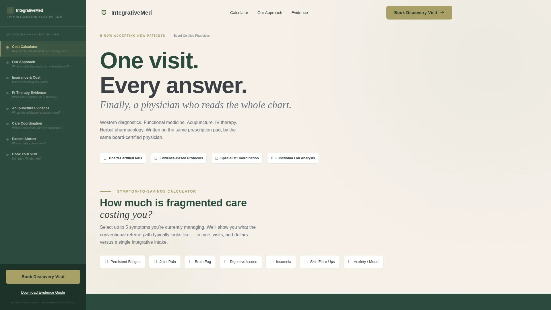Ayurveda & Alternative Medicine Booking Website Template