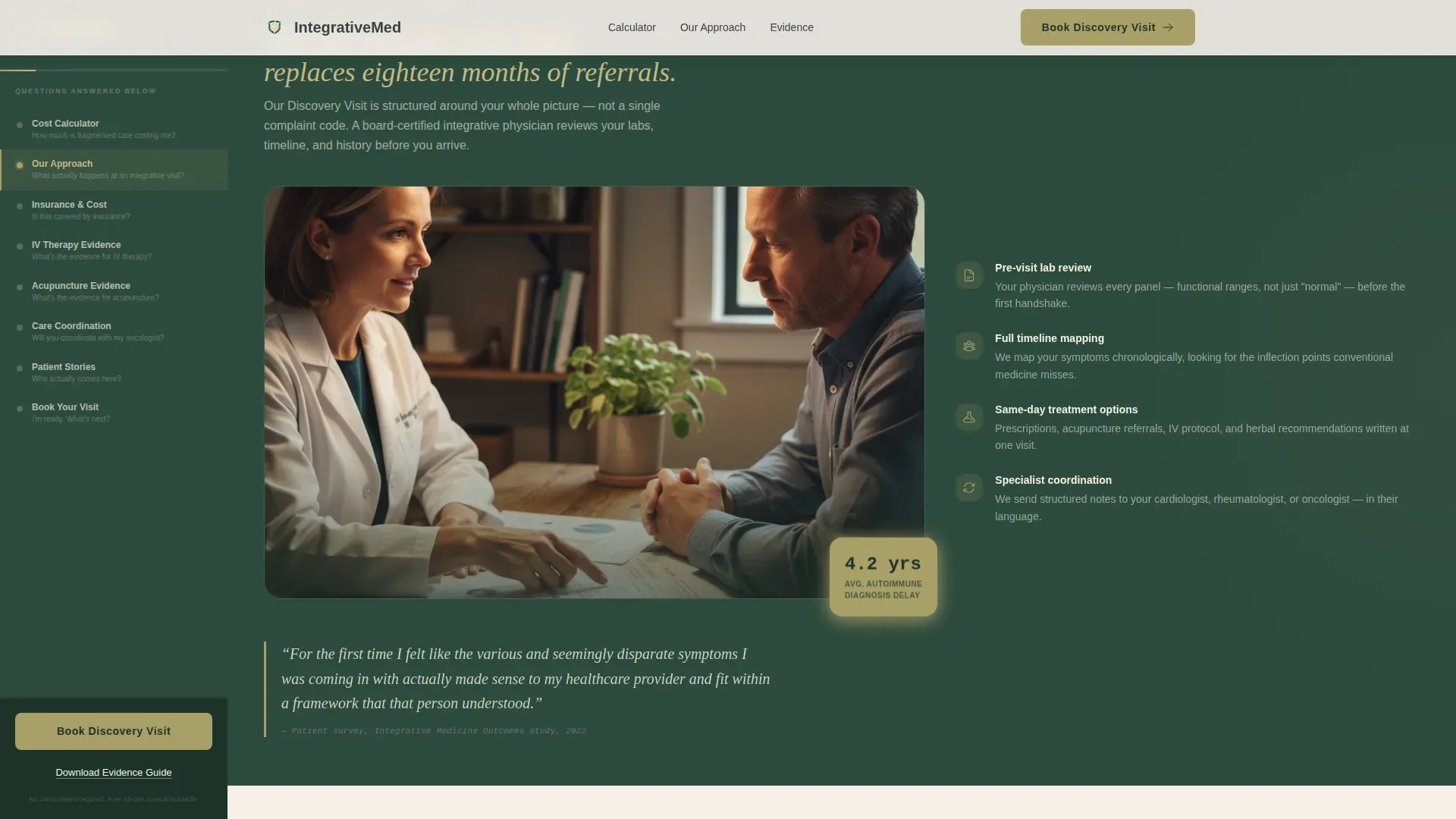 Ayurveda & Alternative Medicine Booking Website Template