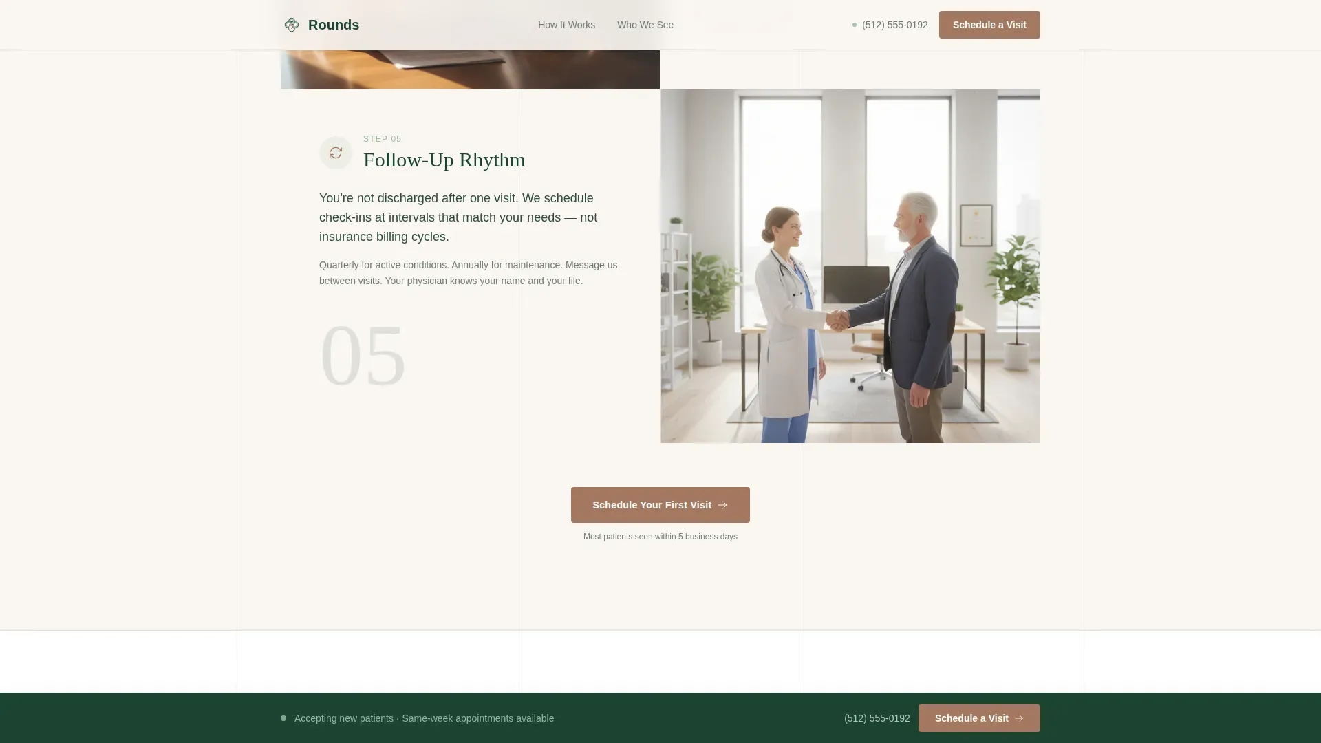 Internal Medicine Medicine Booking Website Template