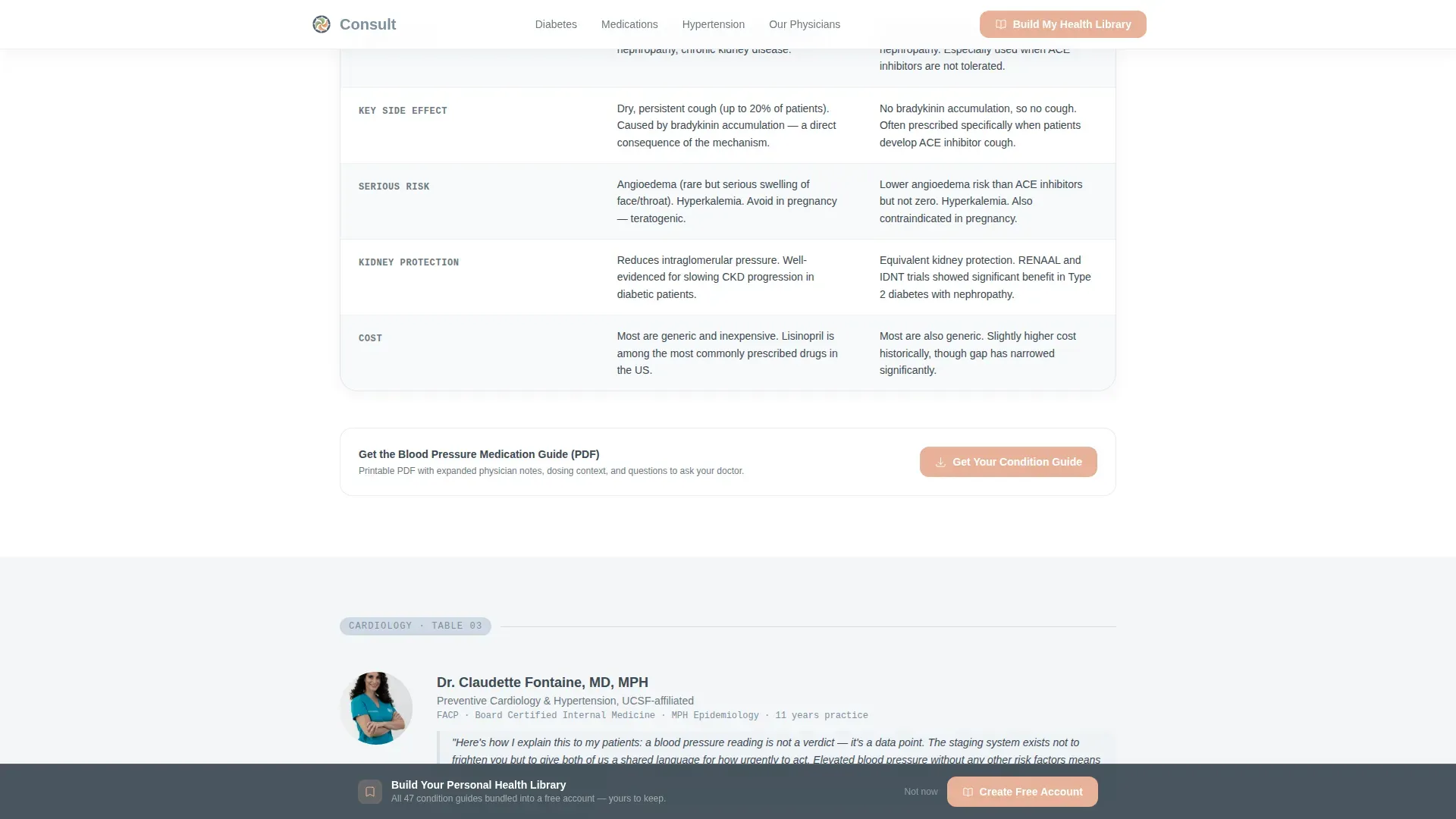 Internal Medicine Medicine Education Website Template