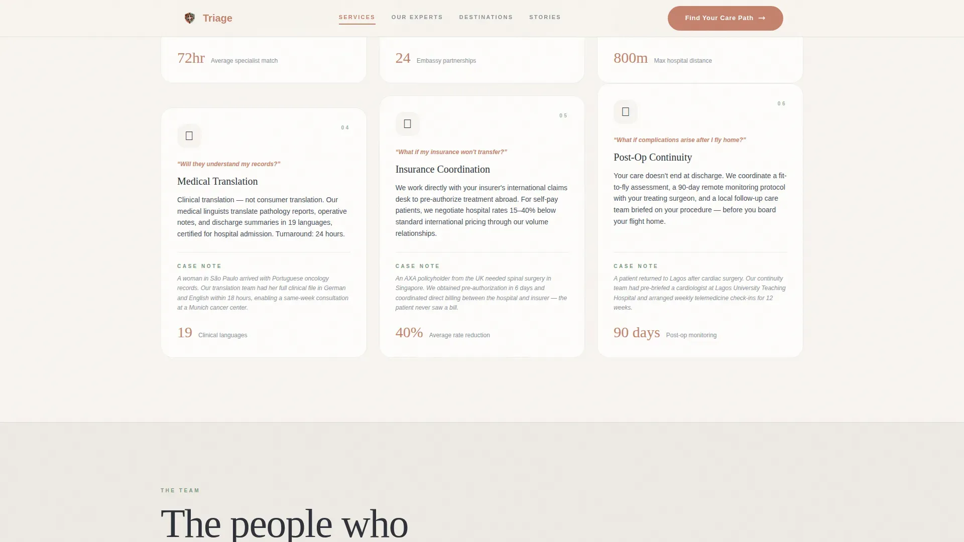Medical Tourism & Concierge Professional Website Template