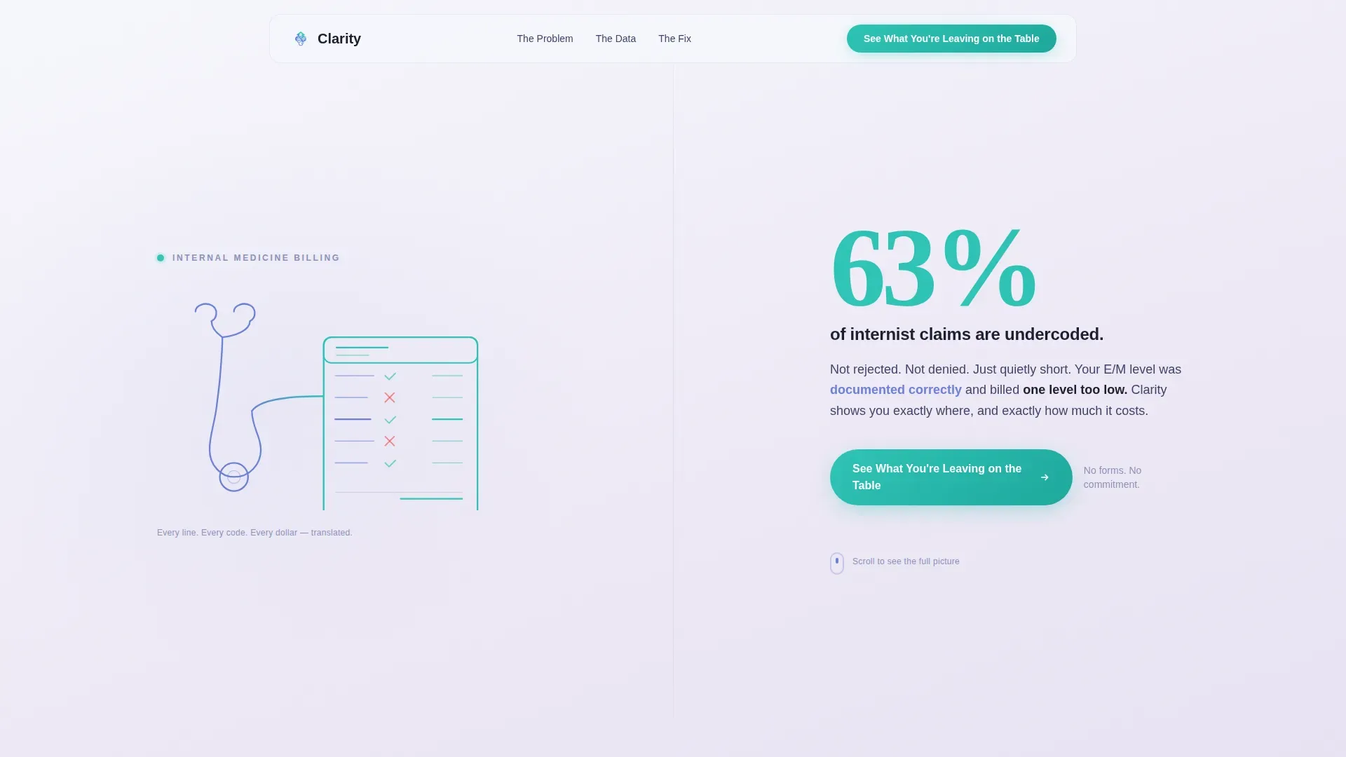 Streamlined Medical Billing Services Landing Page Template