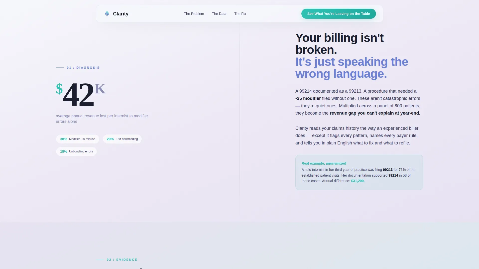 Streamlined Medical Billing Services Landing Page Template
