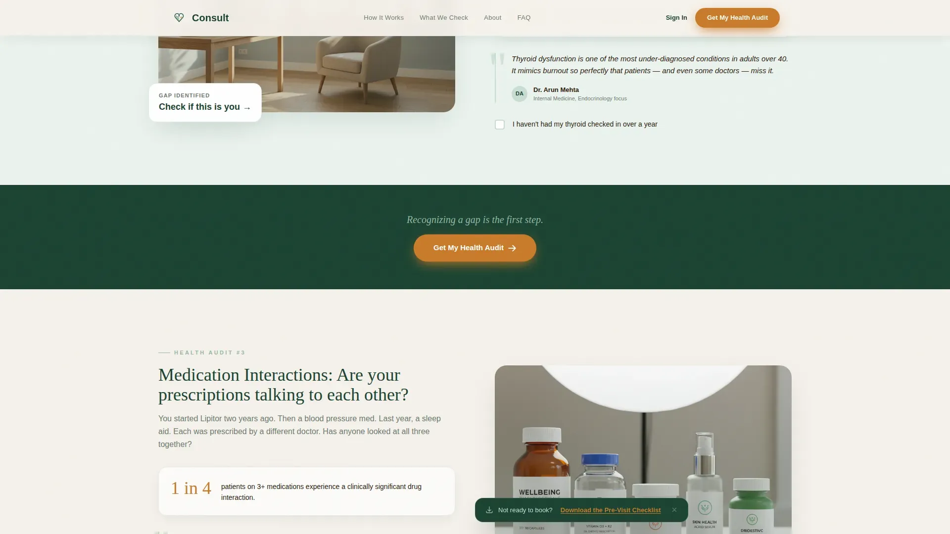 Internist Professional Website Template