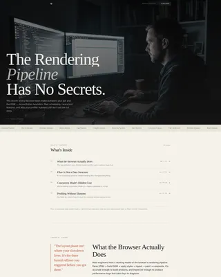 High Converting Development Landing Page Template