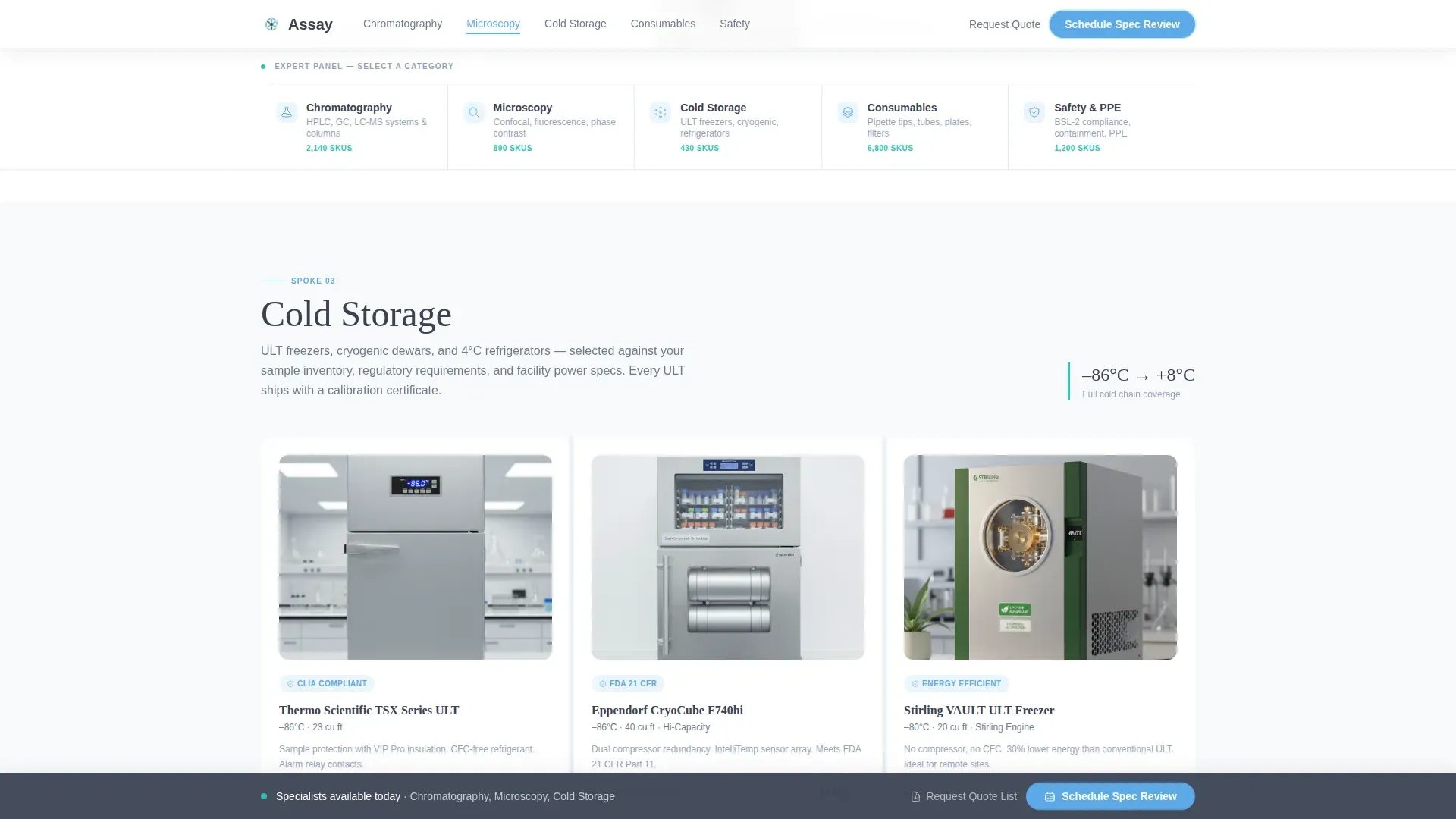 Medical Equipment & Supply Booking Website Template