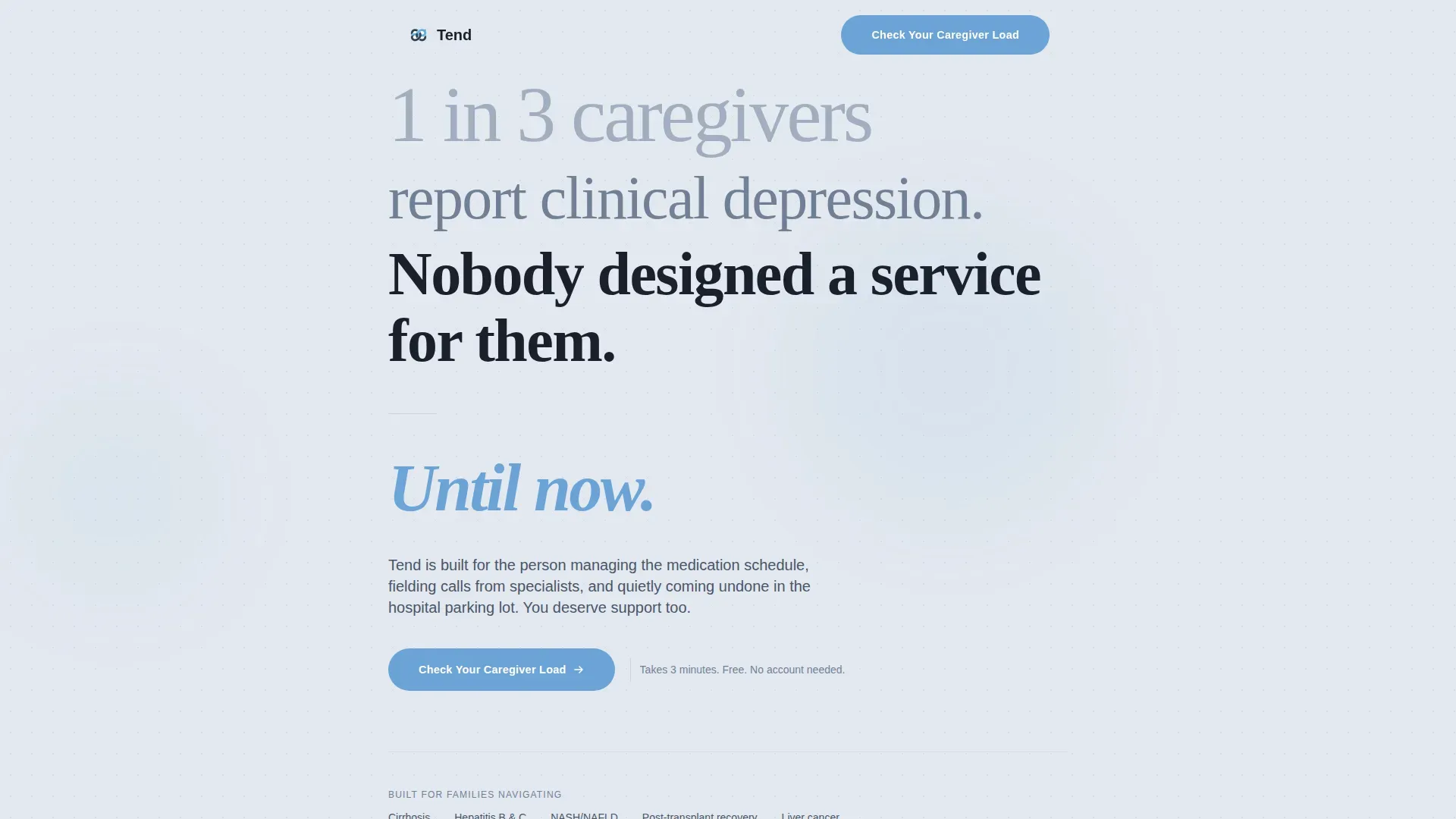 Liver Disease Care Specialist Professional Website Template