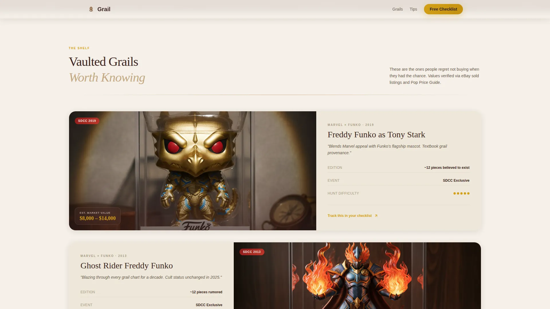 Funko Pop Collector Landing Page Template